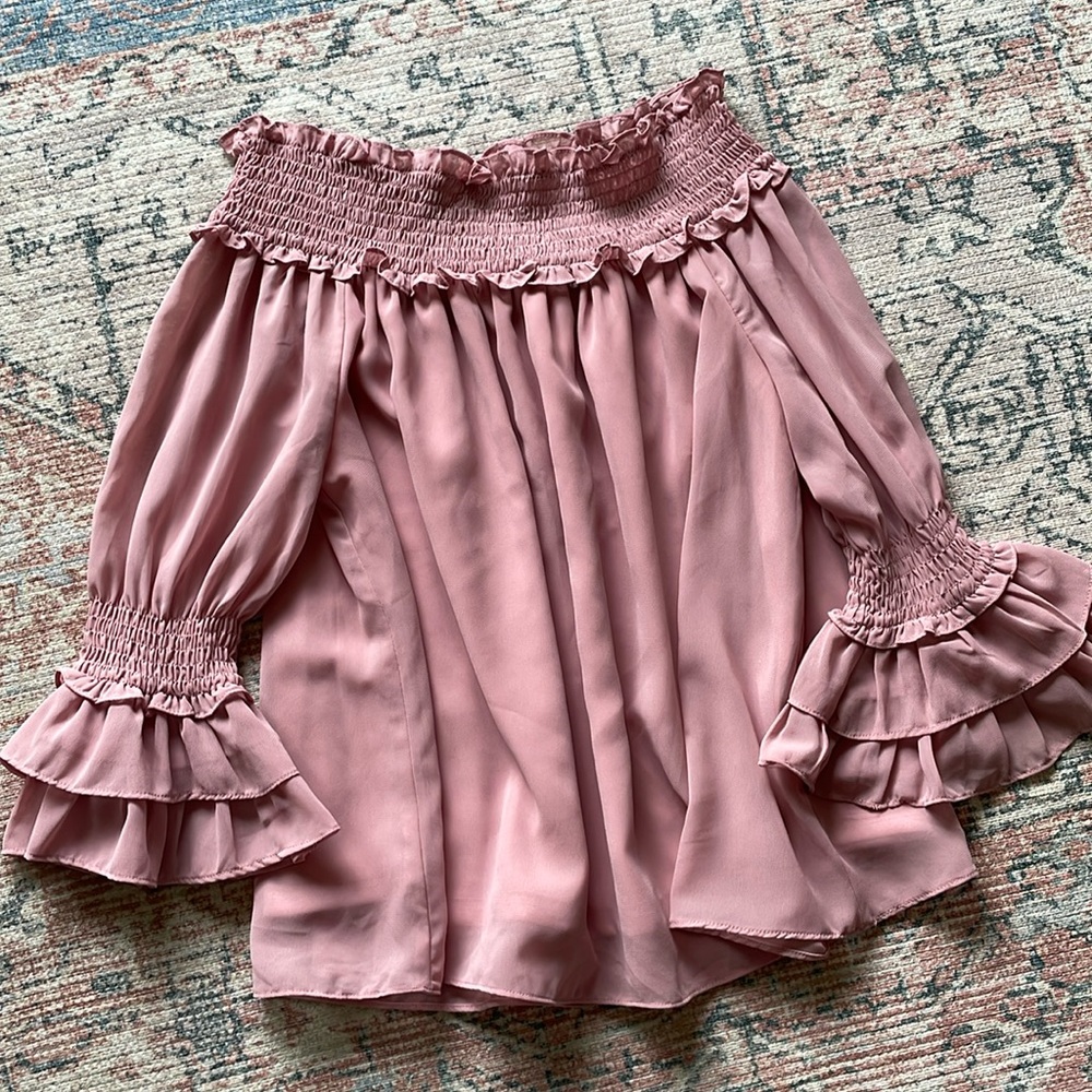 Dusty Rose Pink Top
